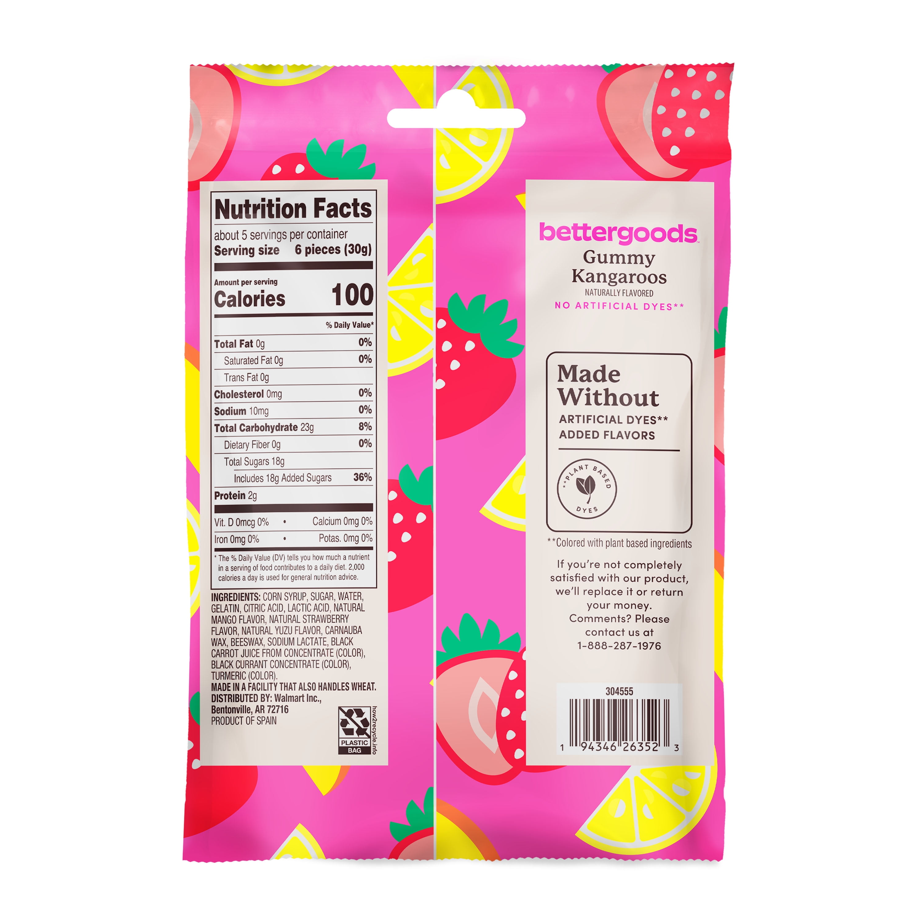 bettergoods Gummy Kangaroos, 5 oz