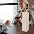 thumbnail image 1 of unbranded 1Ud Estuche De Vino De Madera Con Asa Ideal Para Regalar Y Almacenar, 1 of 6