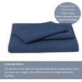 thumbnail image 3 of Navy Blue Duvet Cover Full Comforter Cover Sets Soft Breathable Washed, 3 of 9