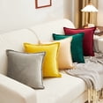 thumbnail image 4 of FNNMNNR Plush Pillowcase Soft Nice-looking Decorative Car Pillowcase Square Cushion Cover Ornament for Home, 4 of 10