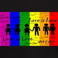 thumbnail image 3 of CafePress - Love Is Love Dark T Shirt - Men's Classic Graphic Cotton T-Shirt, 3 of 4