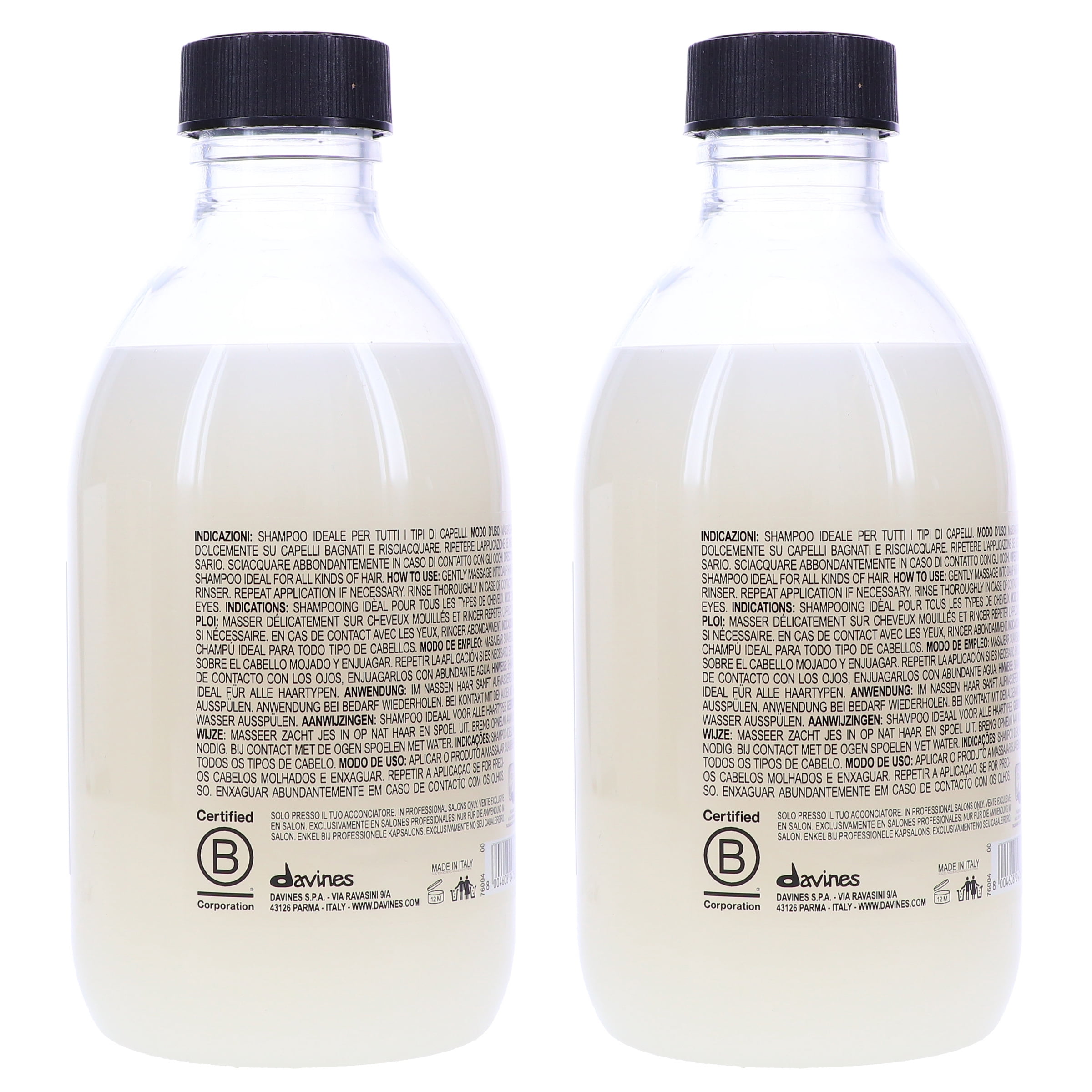 Davines OI Shampoo 9.47 oz 2 Pack