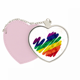 thumbnail image 1 of Pintura Centro LGBT Arcoiris Bolsa de viaje Mirror maquillaje corazón rosa, 1 of 4