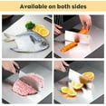 thumbnail image 3 of Cutting Board for Kitchen,304 Stainless Steel Cutting Board,Non Slip,BPA Free Reversible,Chopping Board Cutting Mat for Home Kitchen Cooking,Kitchen Accessories, 3 of 9