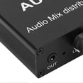 thumbnail image 4 of Mélangeur o stéréo 2 entrées 2 sorties jack 3,5 mm Plug and Play en alliage d'aluminium Amplificateur de mixage o, 4 of 4