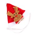 thumbnail image 1 of Minkissy 1Set Christmas Pet Hat Cat Costumes For Pets Red Cloth For Holiday Celebration, 1 of 8