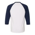 thumbnail image 2 of Hanes - X-Temp 3/4 Sleeve Baseball T Shirt, 2 of 3
