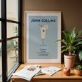 thumbnail image 4 of John Collins - England United Kingdom Illustration Cocktail Lemon Modern Art Kitchen Decor Typography Fruit Bar Unframed Wall Art Print 30 x 45 inches, 4 of 60