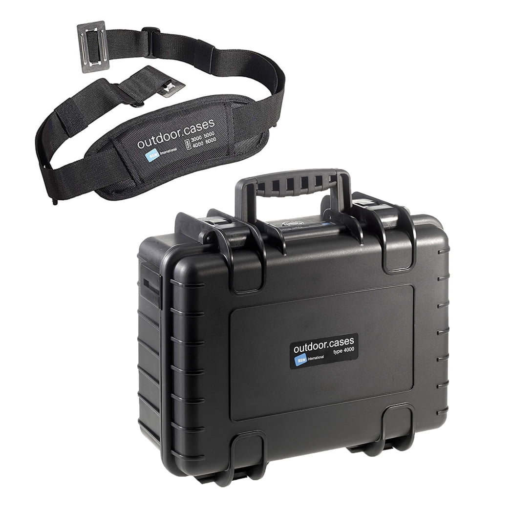 B W International 4000 B Rpd Rpd Insert Plastic Outdoor Case With Shoulder Strap Walmart Com Walmart Com