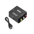 thumbnail image 1 of Adaptador de RCA a HDMI TANGJMXG Convertidor de Caifu AV a HDMI 1080p CVBs AV para PC Xbox PS DVD, 1 of 5