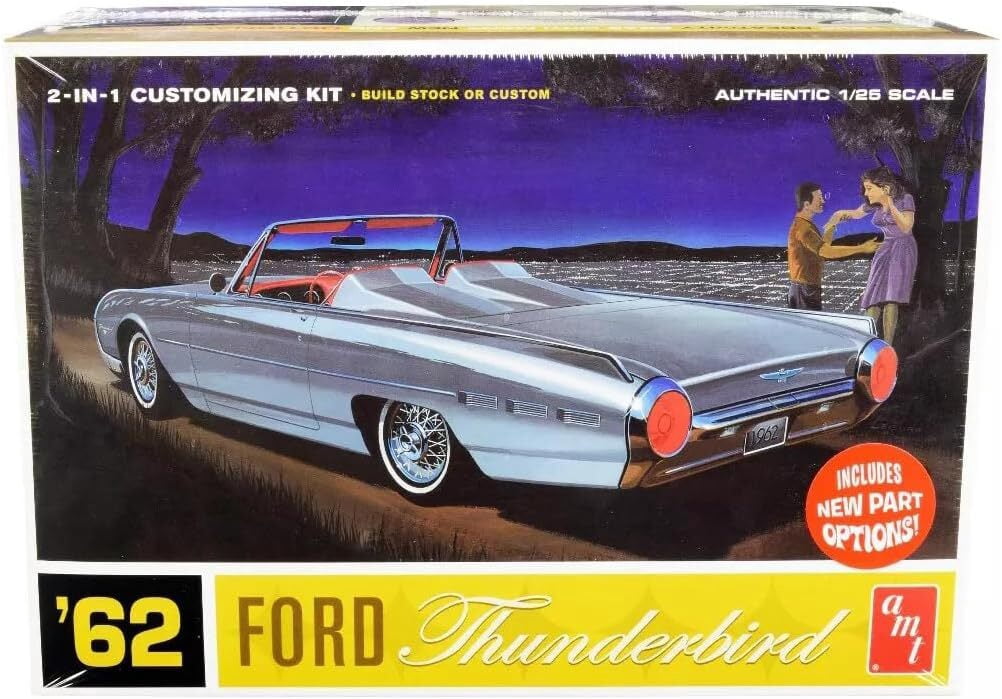 1962 Ford Thunderbird Skill 2 Model Kit