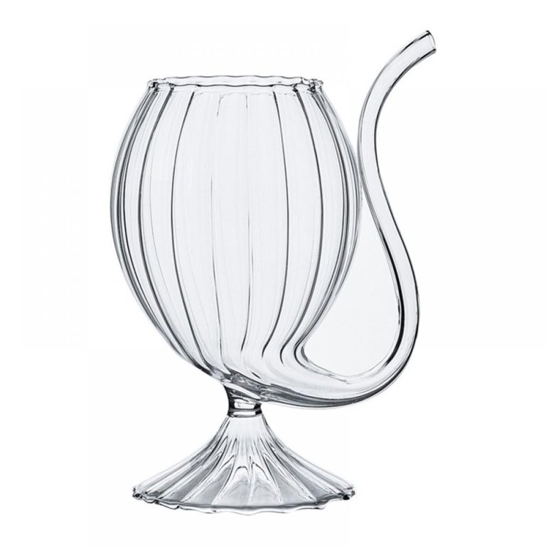 Wine Glass With Straw - Vampire-Goblet, Clear, Enhance Taste, Wine Aerator,  Built In Tube Straw Special Cup Best Gift 300ml