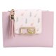 thumbnail image 1 of Cartera corta con borlas para mujer, bolso de mano de cuero PU, bolso de mano para mujer (púrpura) Tmvgtek Oficina Multiescena Multifunción, 1 of 9
