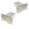 thumbnail image 2 of For 17-18 A4/S4 Front Bumper Impact Bar Mounting Brace Bracket Aluminum SET PAIR, 2 of 5