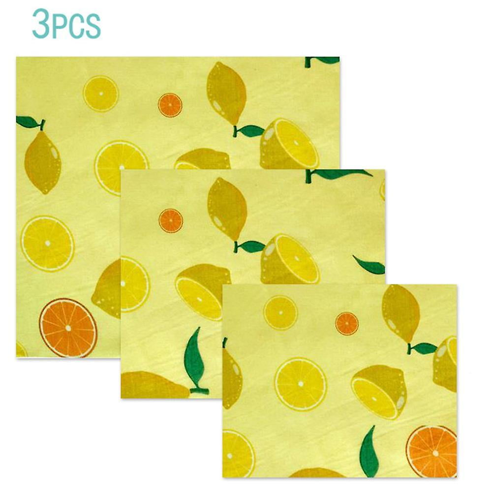 Lot De 6 Lingettes En Cire D'abeille Bio - 100 % Naturelles Et