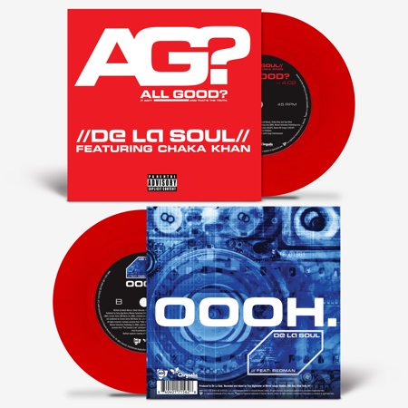 De La Soul デラソウル / All Good  /  Oooh (レッド・ヴァイナル仕様 / 7インチシングルレコード)  〔7""Single〕