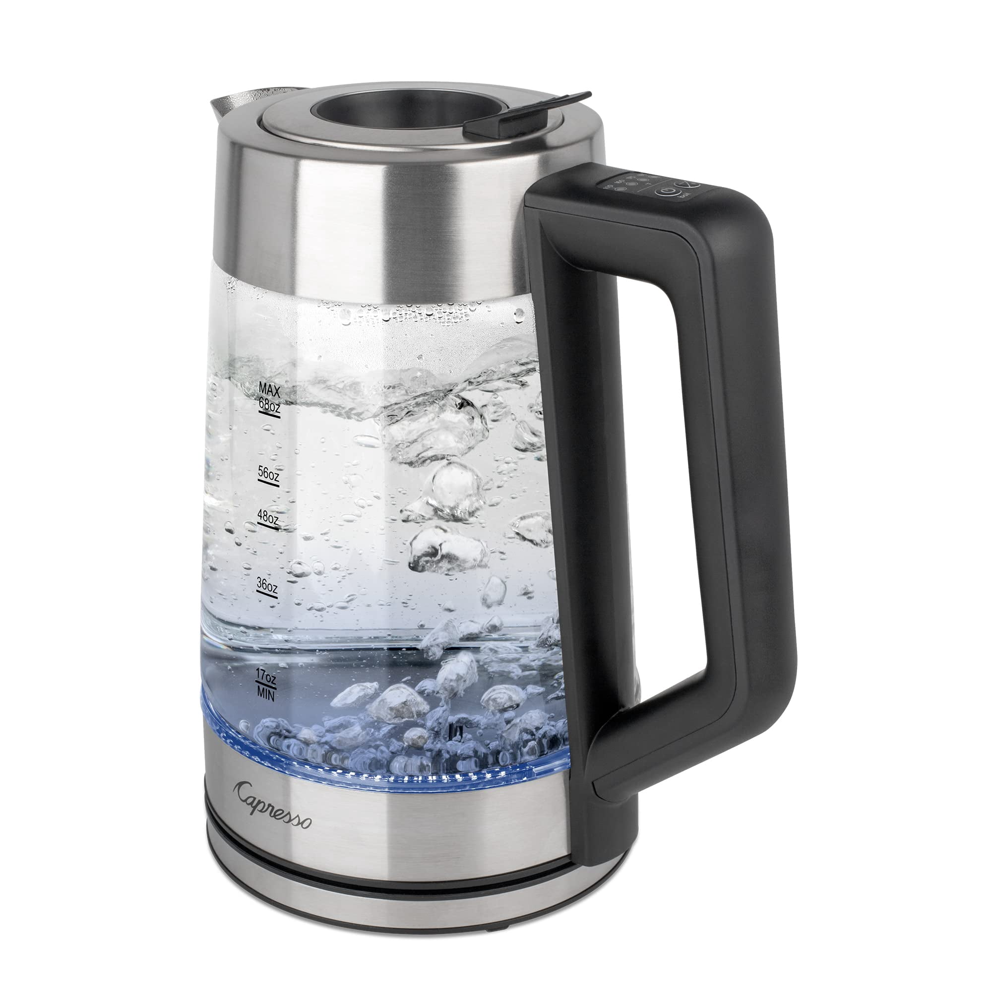 Capresso Electric Water Kettle,Black,2 L Cap. 244.05