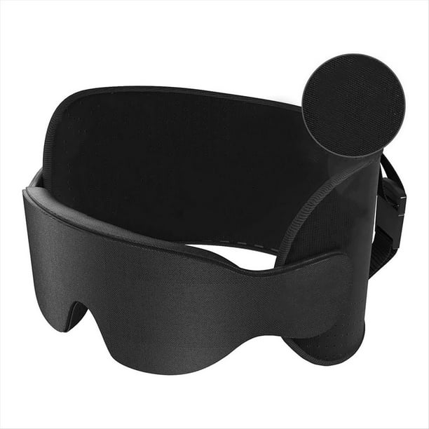 Almohada de Viaje, Almohada Cervical para Vuelos Largos en Avión, Correa Extragrande para la Cabeza con Antifaz para Dormir, Reposacabezas con Soporte de 360°.