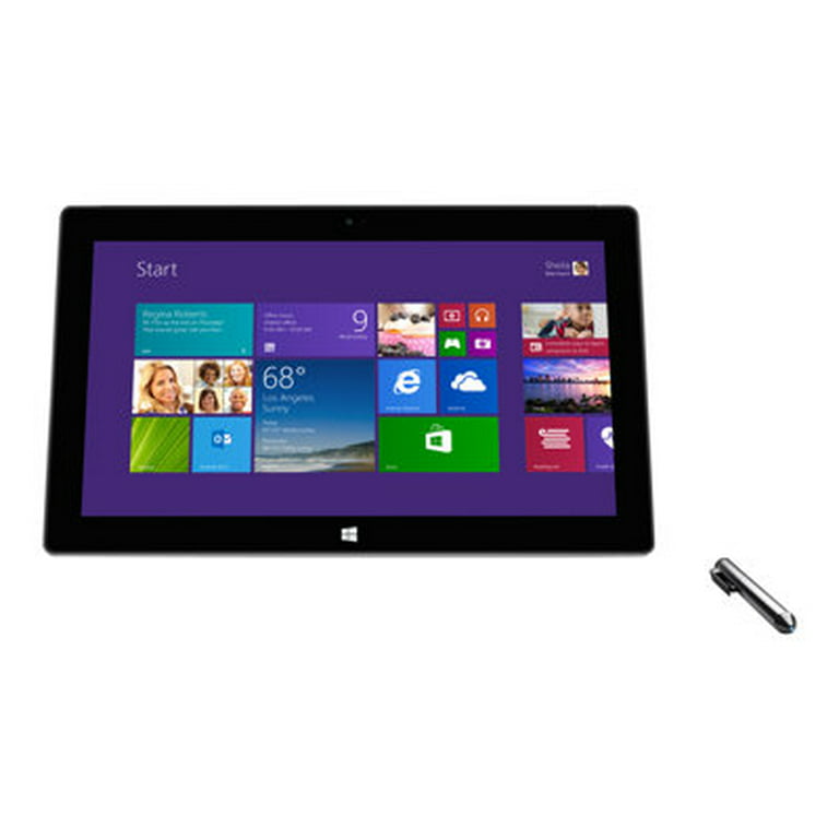 Microsoft Surface Pro 2 - Tablet - with detachable keyboard - HD Graphics  4400 - dark titanium - Used 