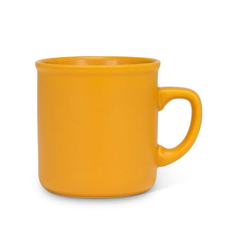 

Abbott Collection AB-27-MATTE-MUG-OCHRE 3.5 in. Classic Stoneware Mug Matte Dark Yellow