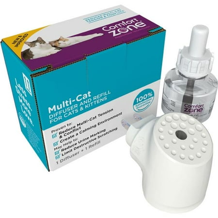 Farnam Pet 100533247 Comfort Zone Multi Cat Diffuser Ecomm