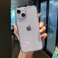 thumbnail image 2 of Clear Case for iPhone 13 Case,Cute Curly Wave Shape Solid Color Soft TPU Silicone Shockproof Protective Phone Cover for Women Girls - Blue, 2 of 7