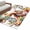 Multicolor, variant on Country Animals Entryway Rug 2x3 Area Rug Washable Indoor Doormat Small Bathroom Rugs Non-Slip Accent Throw Rugs Rabbits Deer Rustic Wildflowers Pastoral Floor Carpet for Kitchen Bedroom Entrance