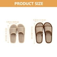 thumbnail image 5 of BESTOYARD 2 Pairs of Slippers Women Lightweight Breathable Cloth Indoor Use, 5 of 5