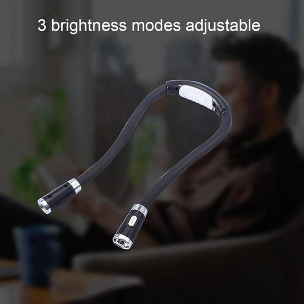 Lampe de livre led rechargeable, cou Étreinte Lampes de lecture pour lire  au lit