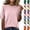 #03 Light pink, variant on Women's Regular Fit Tops Crew Neck Short Sleeve Wool Blend Sweater Shirts Fine Knit Lightweight Business Casual Summer Elegant Blouses, #03 Khaki, XXL