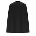 thumbnail image 4 of BLVB Women's 2024 Fall Winter Elegant Cape Cardigans Solid Color Button Wool Blend Cloak Outwear for Ladies, 4 of 6