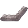 thumbnail image 4 of BirdRock Home Adjustable 14-Position Memory Foam Floor Chair - Grey, 4 of 7