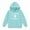 Mint Green, variant on WRTFVZA Navy Blue Hoodie for Kids, Christian Hooded Sweatshirts Oversized Pullover Tops with Pockets (Big Girls, Black, 8-9 Years)