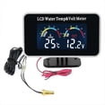 thumbnail image 2 of Medidor de Temperatura de Agua con Pantalla LCD para Coche, Termómetro, Voltímetro, Medidor de Temperatura y Voltaje 2 en 1, Sensor de Temperatura de Agua de 10 mm, 12 V y 24 V., 2 of 5