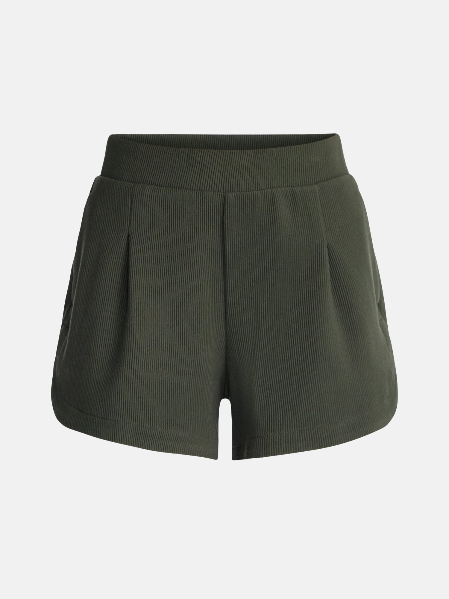 Avia Women's and Women's Plus Ribbed Ottoman Lounge Shorts, 4.25'' Inseam, Sizes XS-4X