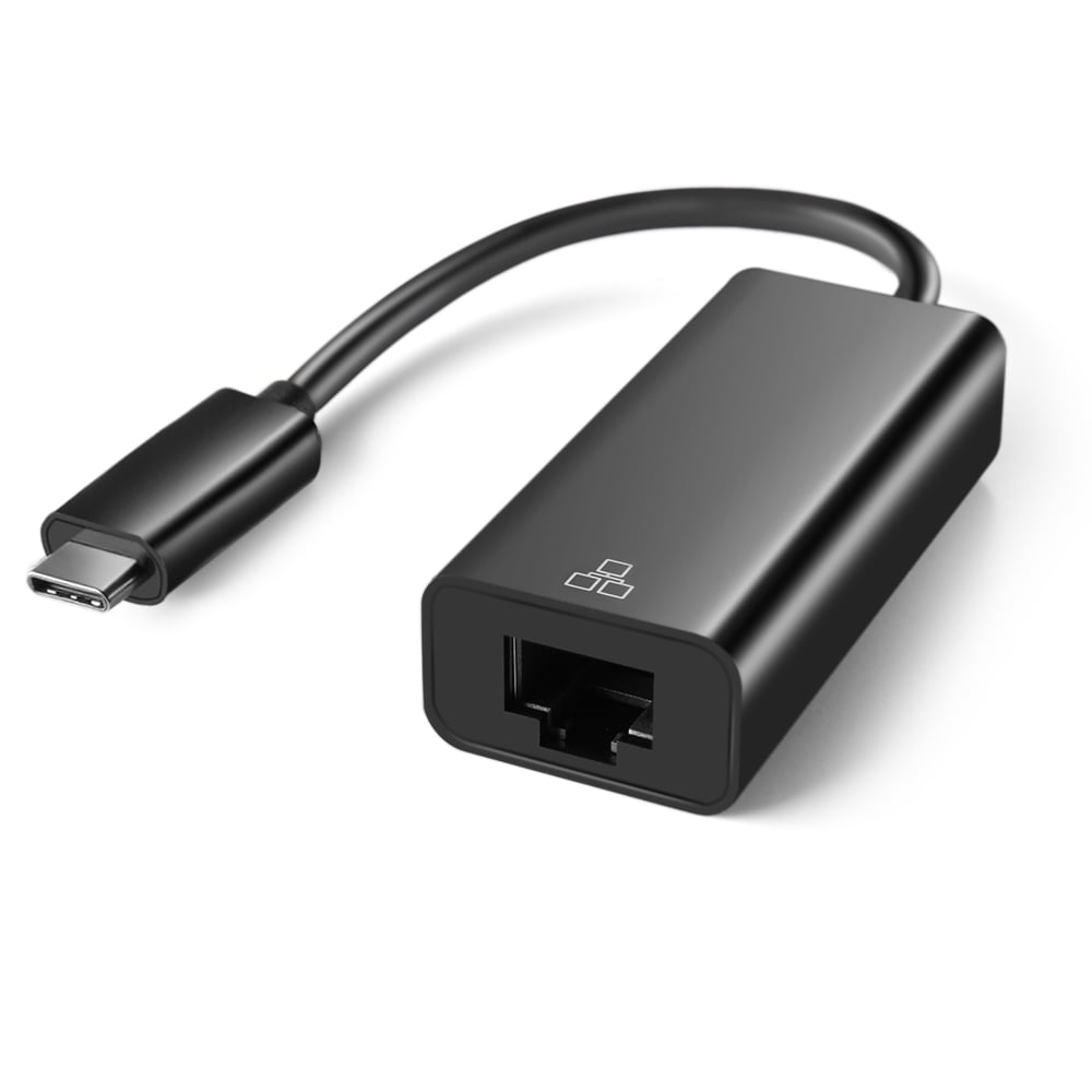 USB Type C to Ethernet Adapter - USB-C 3.1 Male to RJ45 Female Gigabit .