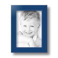 thumbnail image 2 of ArtToFrames 5" x 7" Blue Picture Frame, 5x7 inch Blue Wood Poster Frame (WOM-4158), 1 Pack, 2 of 7