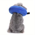 thumbnail image 1 of CNKOO Inflatable Dog Recovery Collar - Soft Polyester Elizabethan Neck Protector for Post-Surgery Healing  Adjustable Strap for Comfortable Fit  Gray  Inflatable Dog Collar ZZZ, 1 of 7