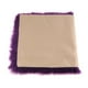 thumbnail image 4 of Alfombra de pelo largo, suave y sedosa, para silla, cama, sofá Púrpura, 4 of 9