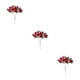 thumbnail image 3 of Hojas de eucalipto artificial Advancent Ramo de flores rosas decoración de boda, 3 of 6