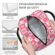 thumbnail image 3 of Fotbe Pink Christmas Cheer Bolsa de Almuerzo con Estampado, Lonchera Aislada, Contenedor de Comida Reutilizable Tipo Cooler a Prueba de Fugas, 3 of 6