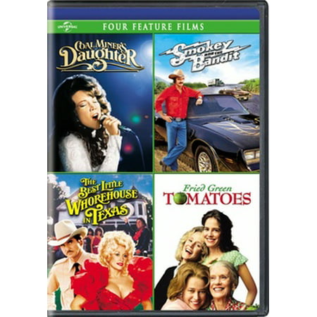 Coal Miner's Daughter / Smokey and the Bandit / The Best Little Whorehouse in Texas / Fried Green Tomatoes (Best Golf Dvds Review)