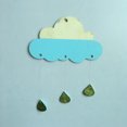 thumbnail image 3 of Etiqueta Engomada Colgante de Pared de Nubes con Desmontable Decoración para Niños Bebé Azul, 3 of 7