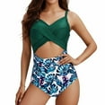 thumbnail image 1 of Traje de baño de una pieza para mujer, conjuntos de bikini para mujer, trajes de baño con espalda estampada, tankinis, trajes de baño para mujer, 1 of 9