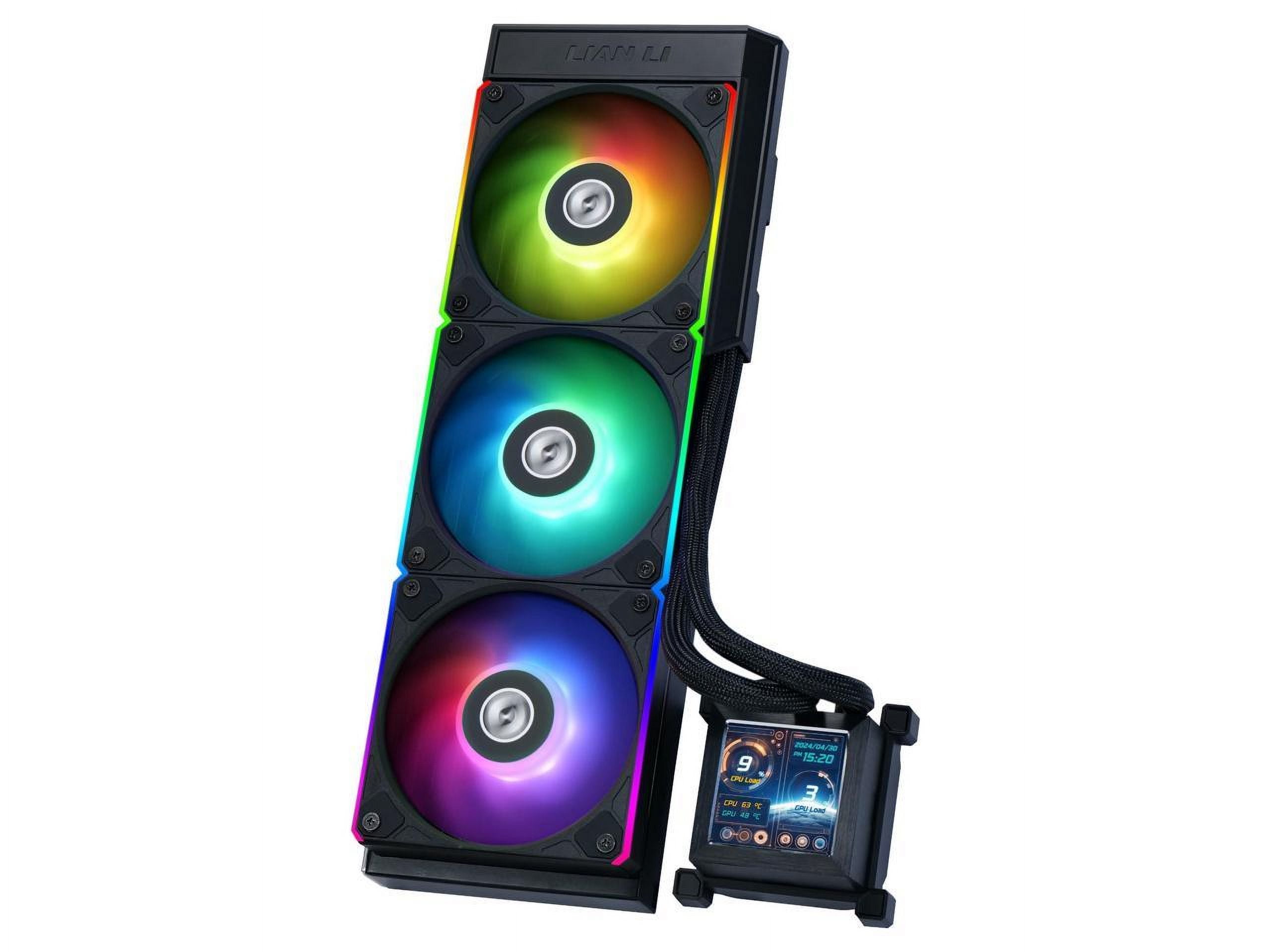 PC用ファン・クーラー LIANLI HydroShift LCD 360TL Amazon.com: Lian Li Hydroshift II 360 TL RGB Liquid CPU