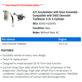 thumbnail image 2 of A/C Accumulator with Hose Assembly - Compatible with 2002 Chevy Trailblazer 4.2L 6-Cylinder, 2 of 2