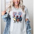thumbnail image 2 of Moonlight Apparel 4th of July Chicken Fireworks Multicolor T-Shirt – Funny Patriotic Rooster Graphic Tee for Men & Women – USA Flag Independence Day Shirt, 2 of 6