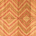 thumbnail image 1 of Ahgly Company Indoor Square Abstract Orange Modern Area Rugs, 7' Square, 1 of 4
