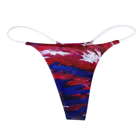 

Womens Underwear Tummy Control Underpants Comfort Low Rise Soft T Back G String Panties 6 Pack