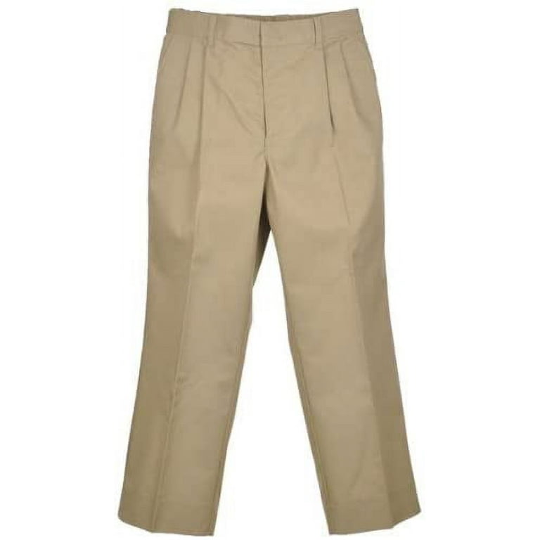 Rifle Big Boys' Husky Pleated Pants (Husky Sizes) - khaki, 31h